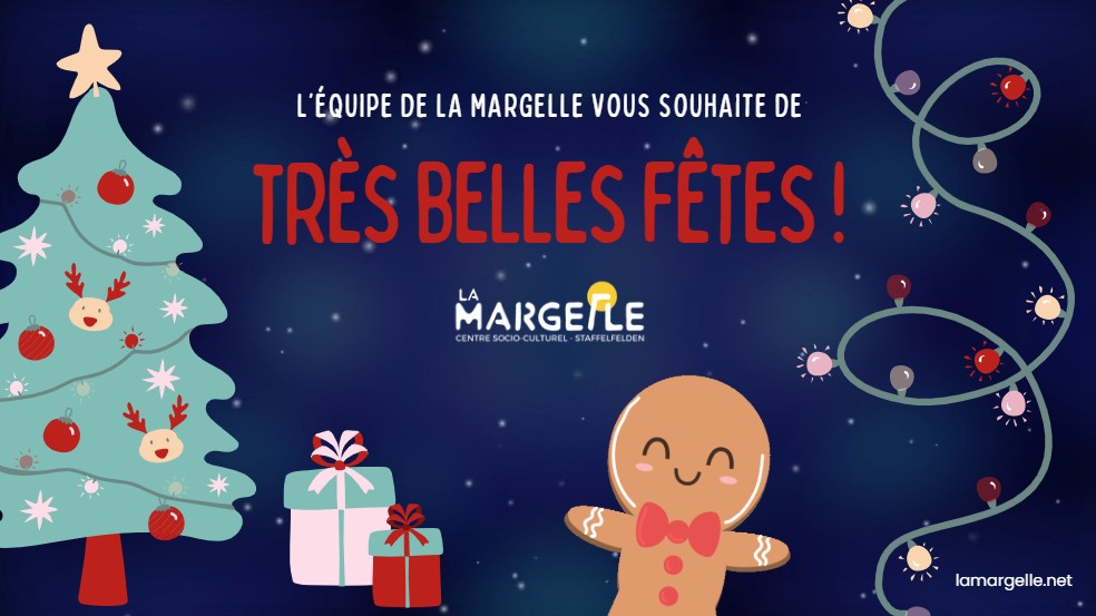 Fermeture du CSC - fêtes de fin d'année