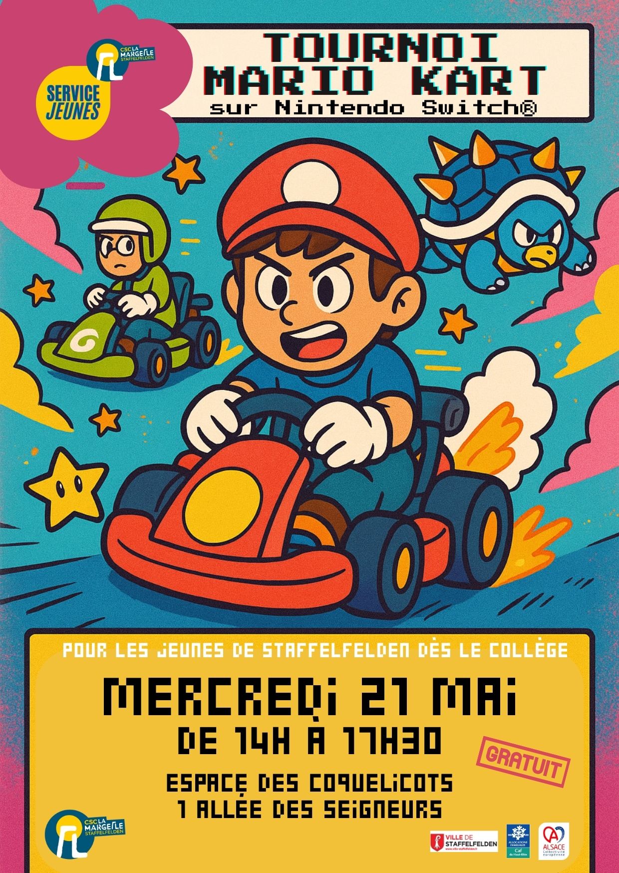 Tournoi Mario Kart sur Nintendo® Switch