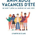 Anim'Ados - vacances d'été 2025