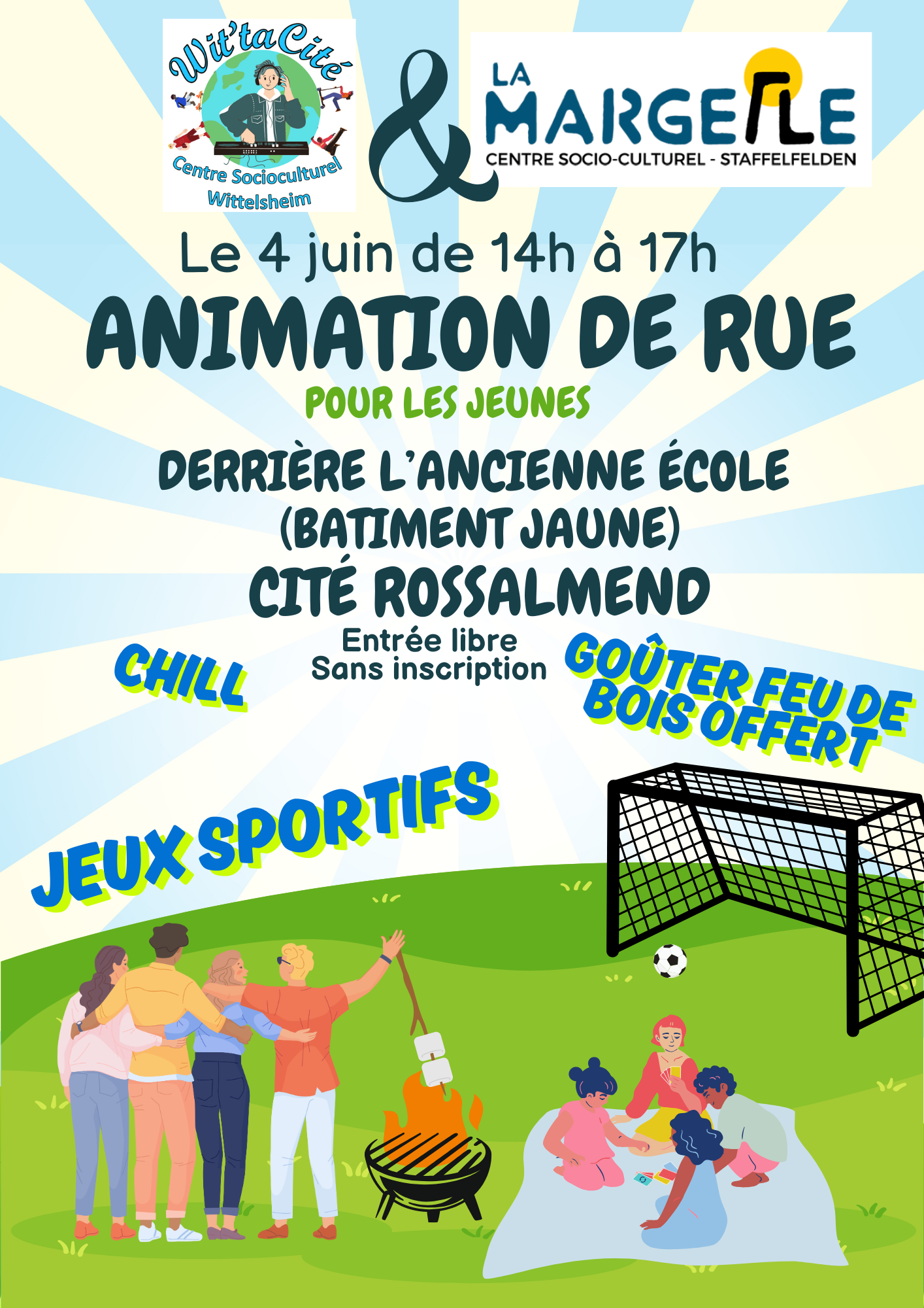 Animation de rue pour les jeunes !