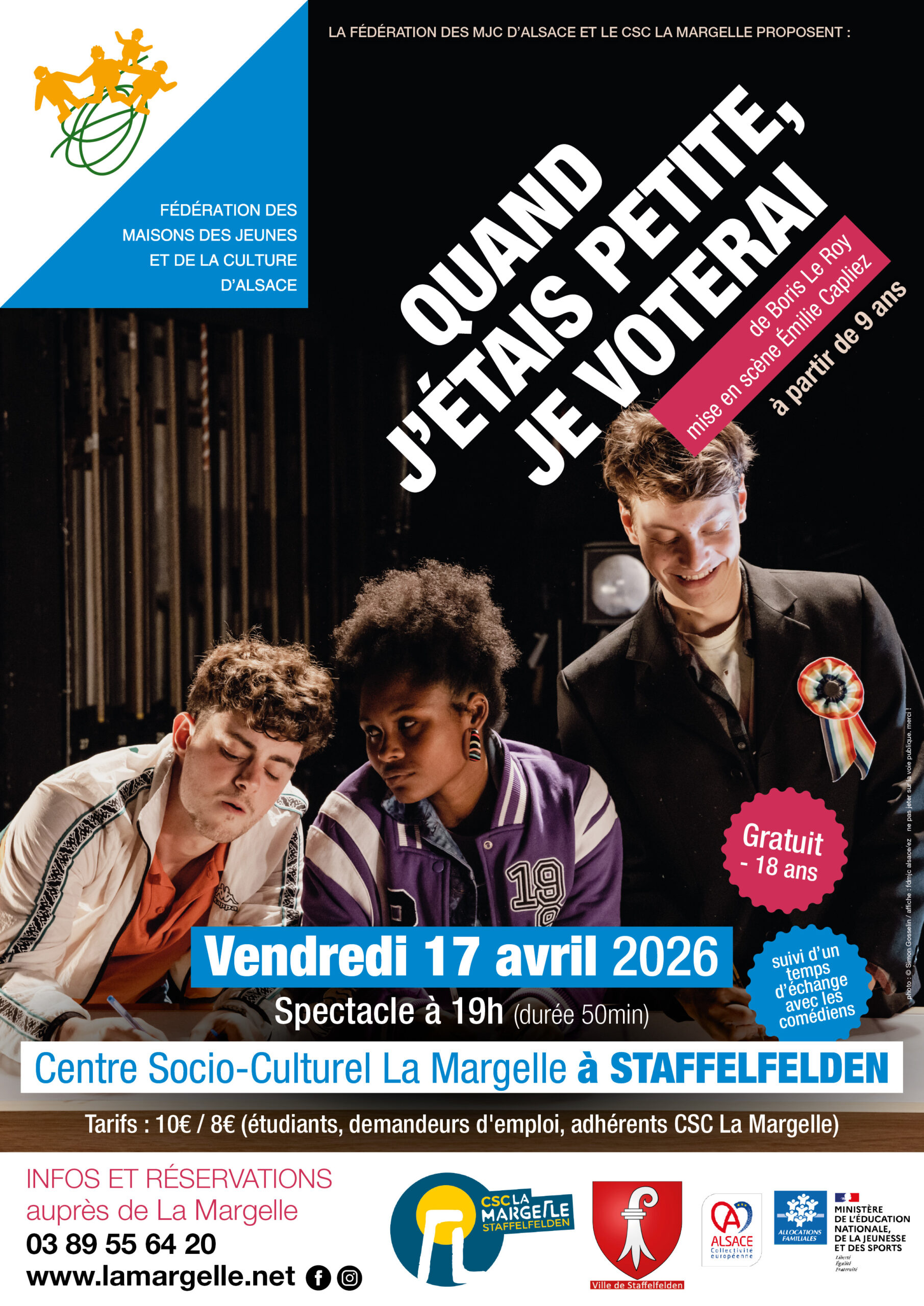 Quand j'étais petite, je voterai