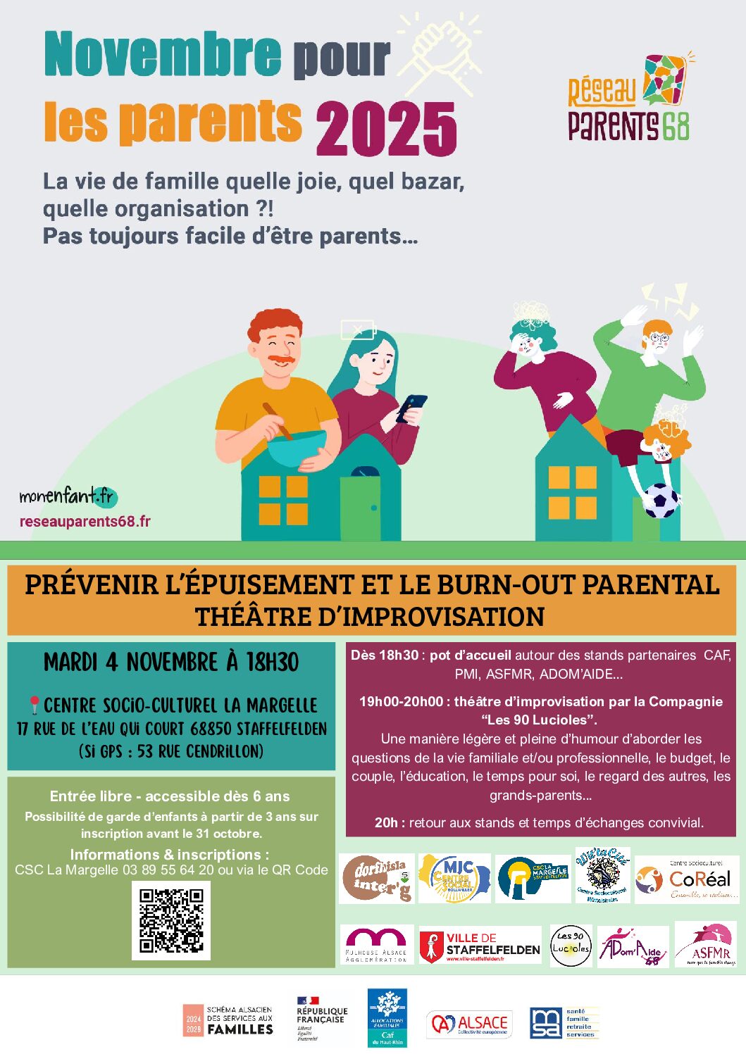 Novembre pour les parents : prévenir l'épuisement et le burn-out parental