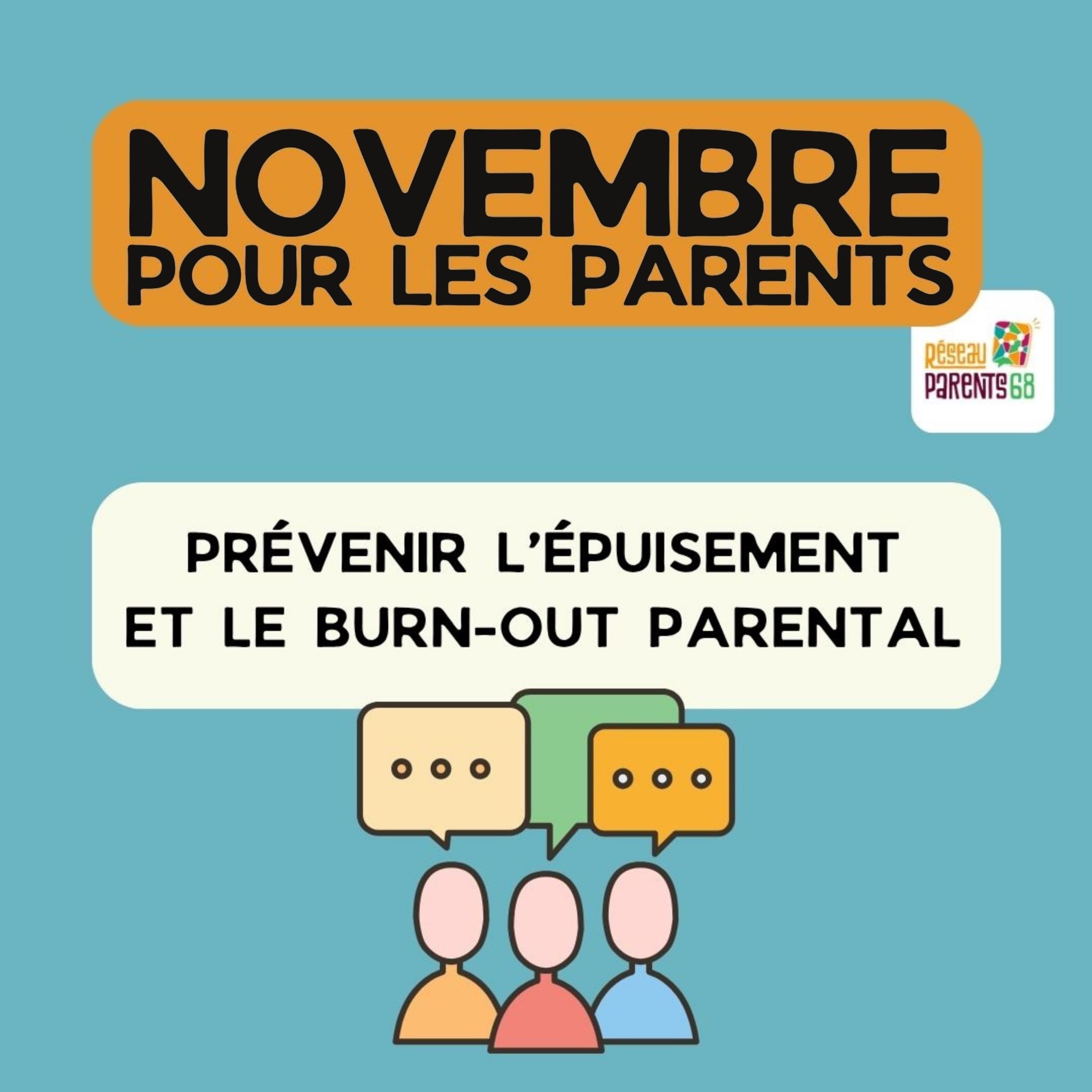 Novembre pour les parents : prévenir l'épuisement et le burn-out parental