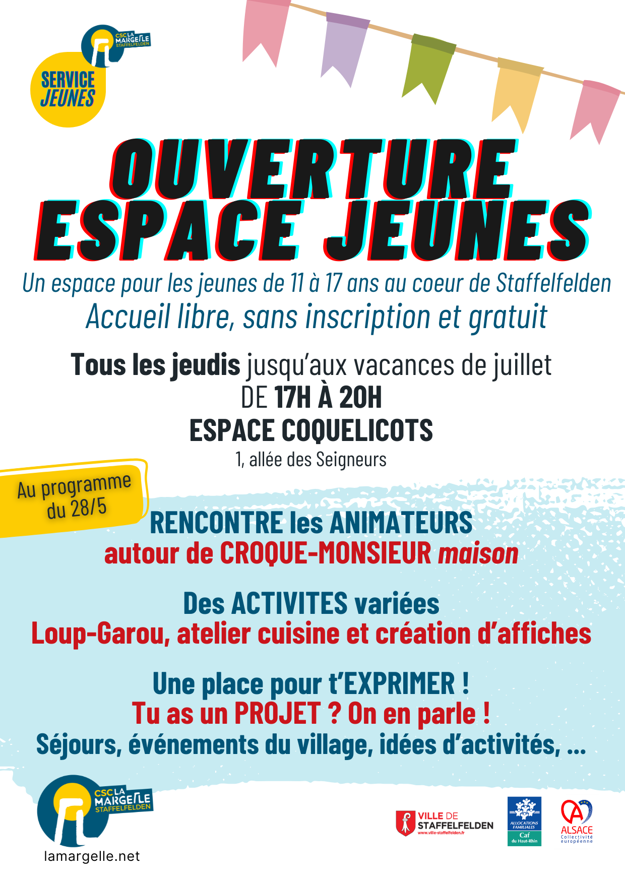 Un espace dédié aux jeunes à Staffelfelden !