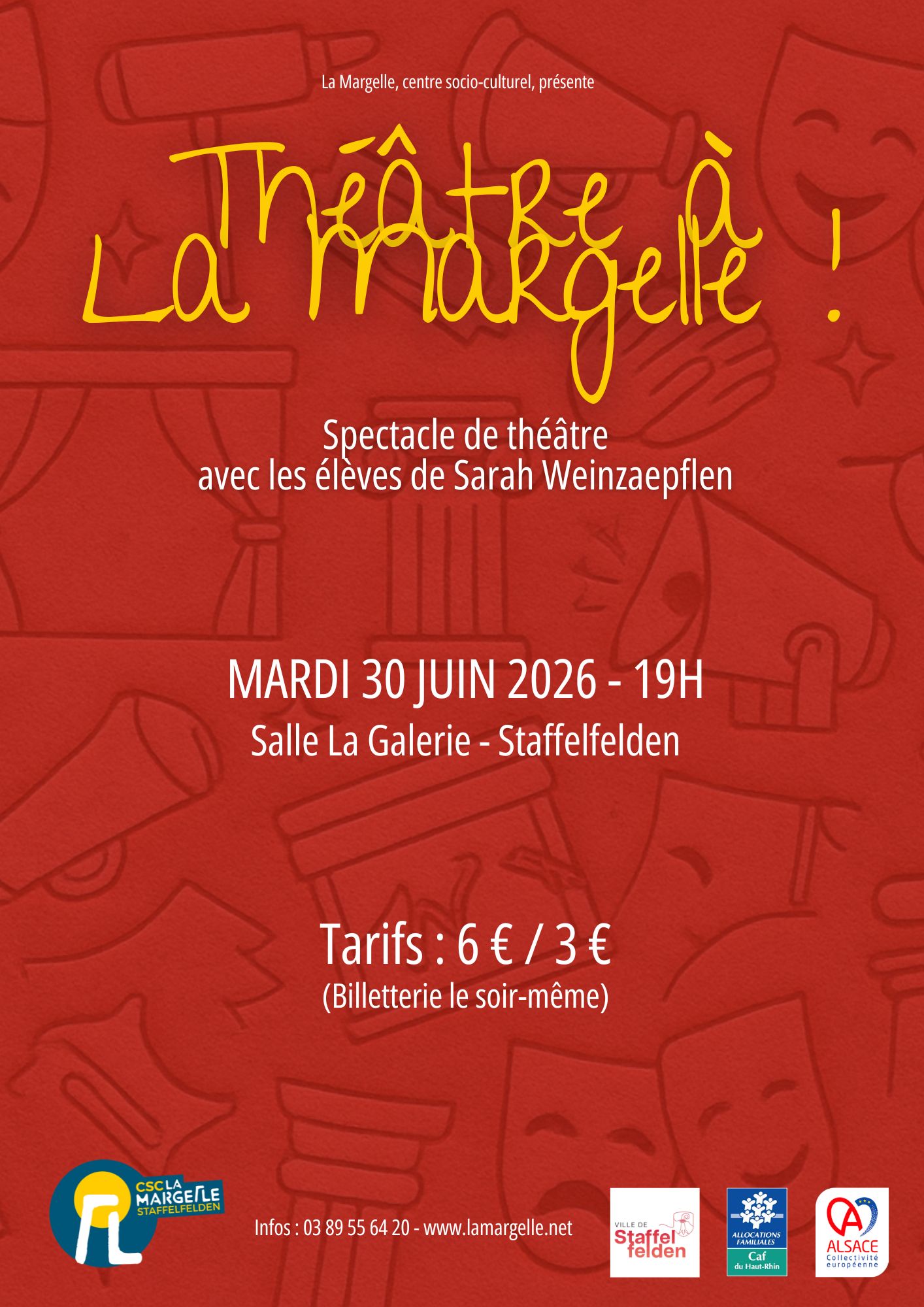 Spectacle des cours de théâtre