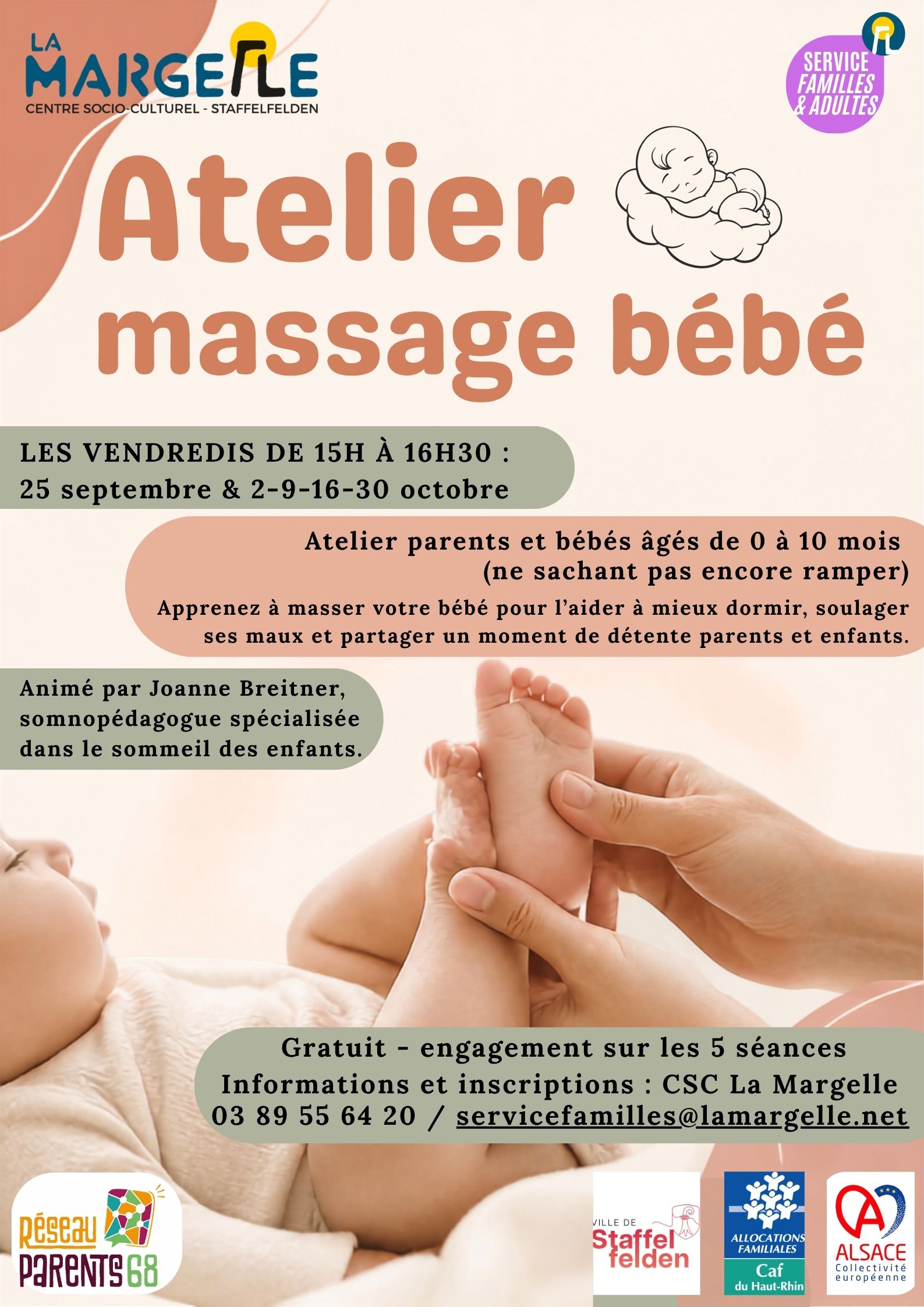 Atelier parents-enfants : partagez un moment de douceur avec votre tout-petit !