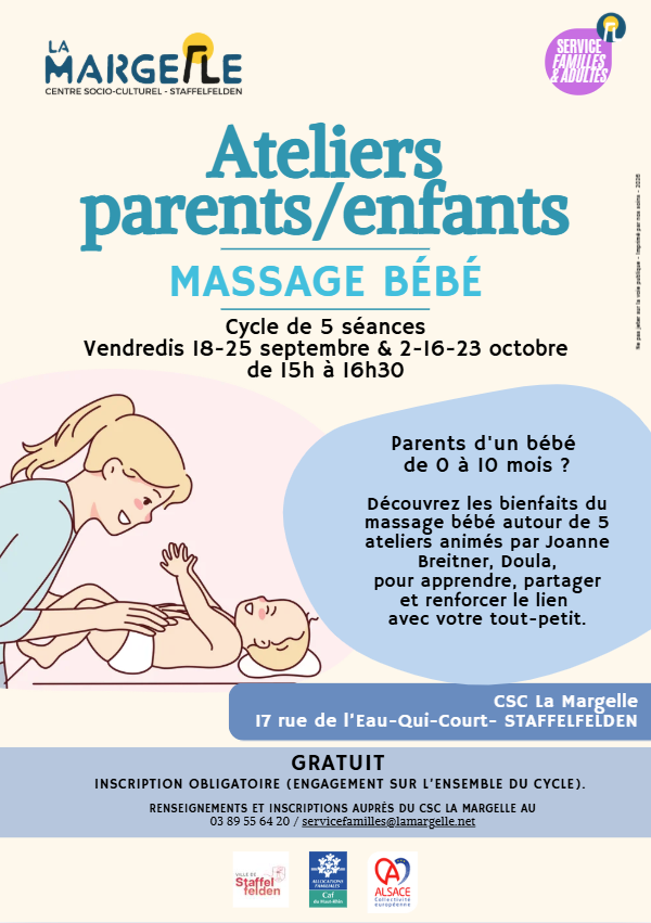 Atelier parents-enfants : partagez un moment de douceur avec votre tout-petit !