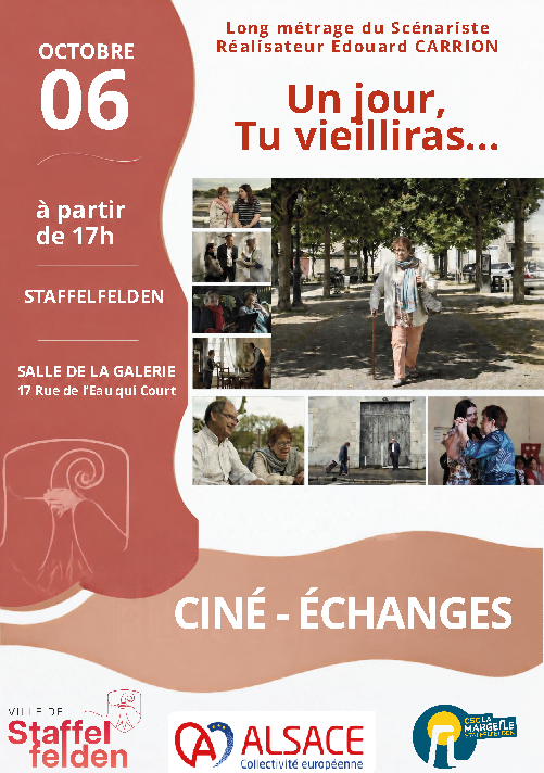 Semaine Bleue : Ciné-Échanges autour du film "Un jour, tu vieilliras…"