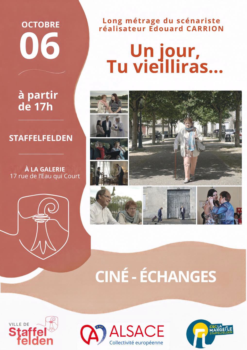 Semaine Bleue : Ciné-Échanges autour du film "Un jour, tu vieilliras…"