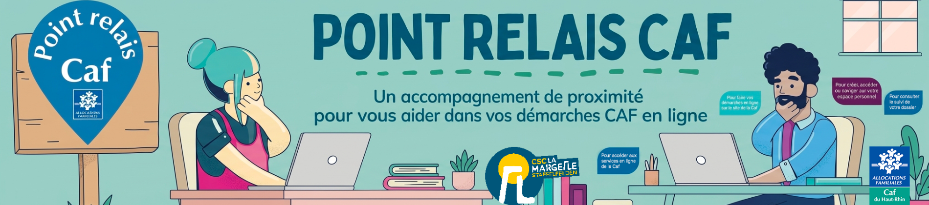 bandeau point relais CAF